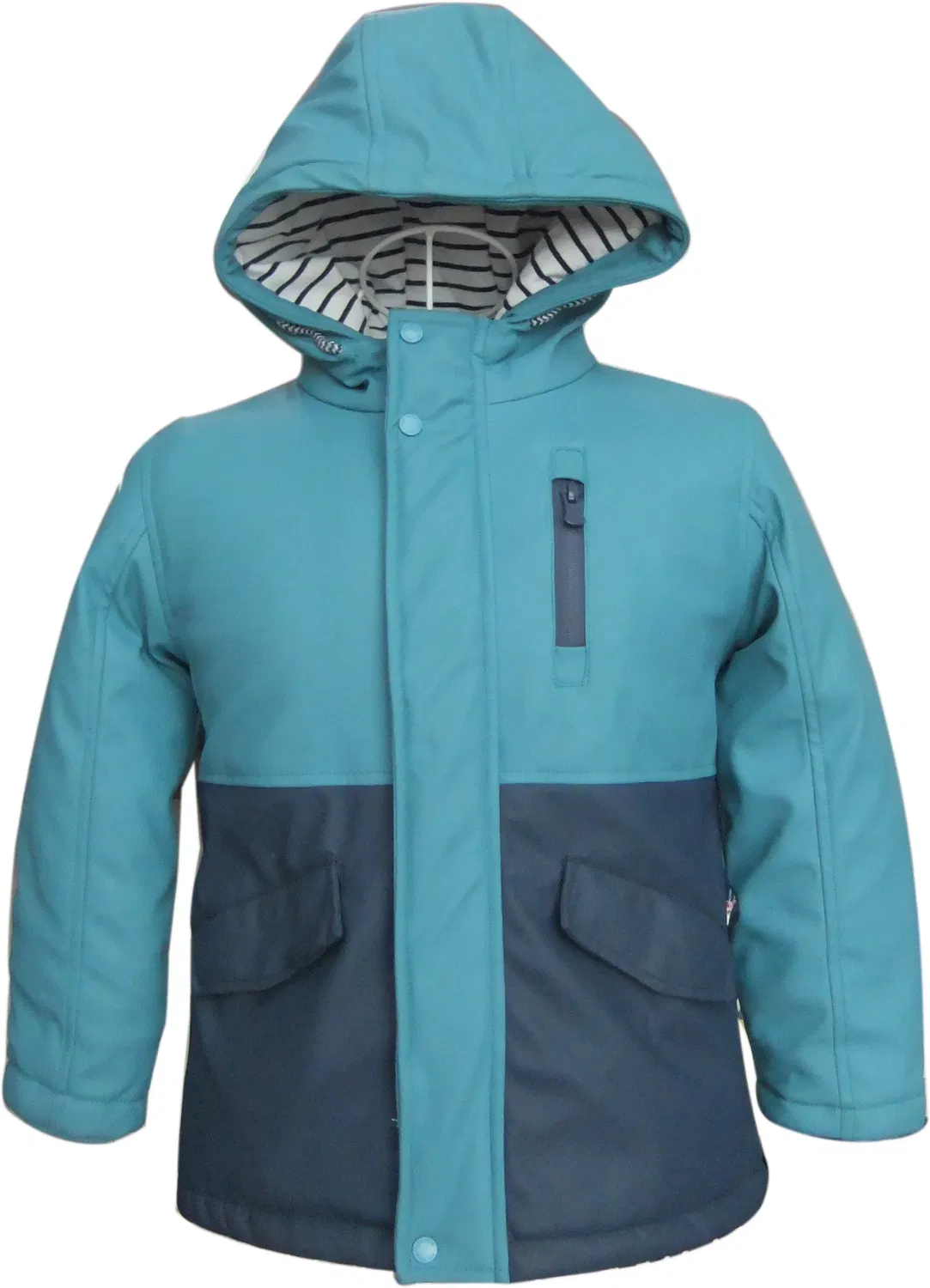 Детская зимняя куртка из искусственной кожи, уличное пальто