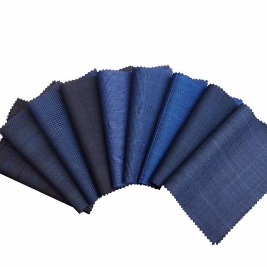 Tailor Made Синий Формальный Мужской Деловой Мужской Костюм Однобортный Полосатый Куртка